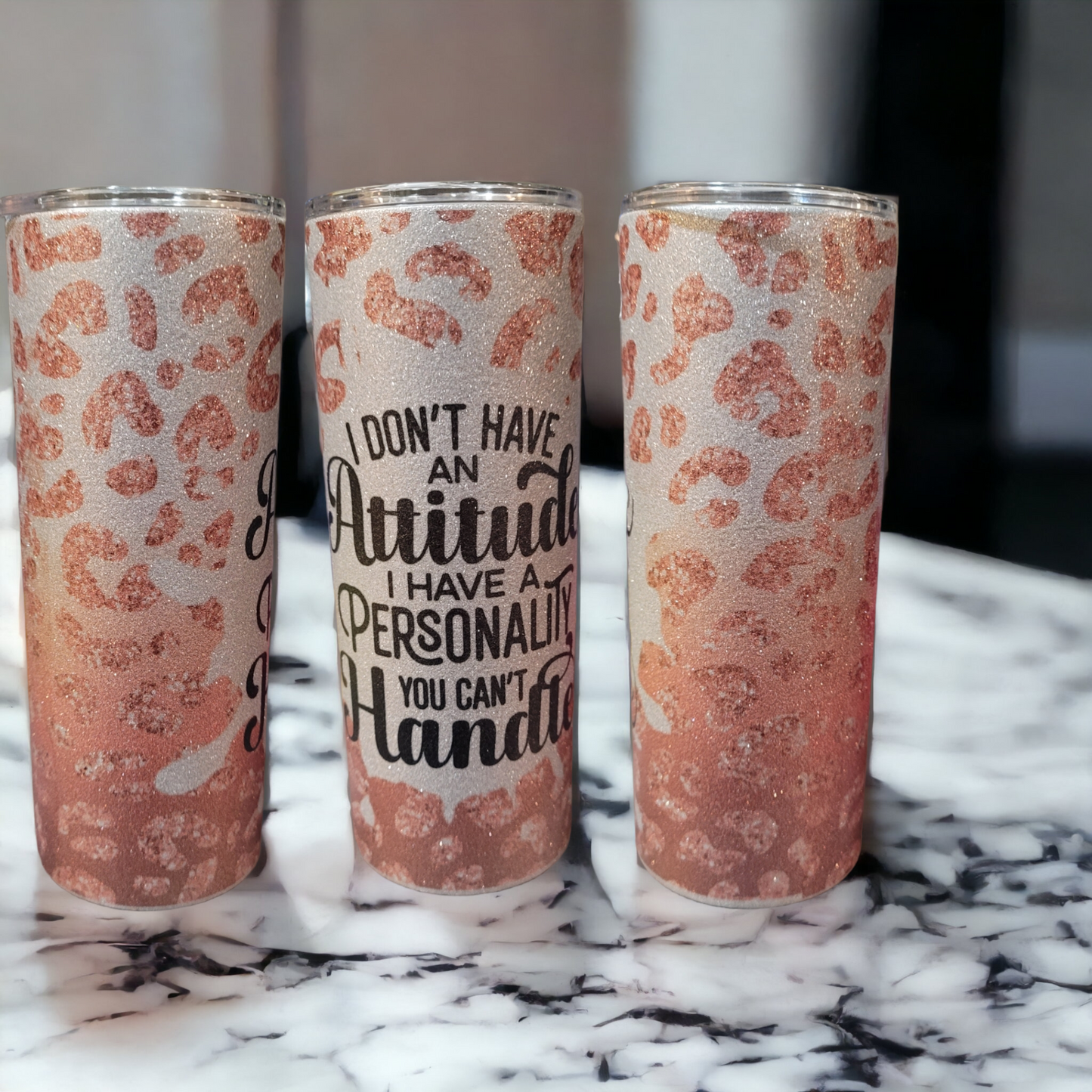 30oz Glitter sublimation Tumblers